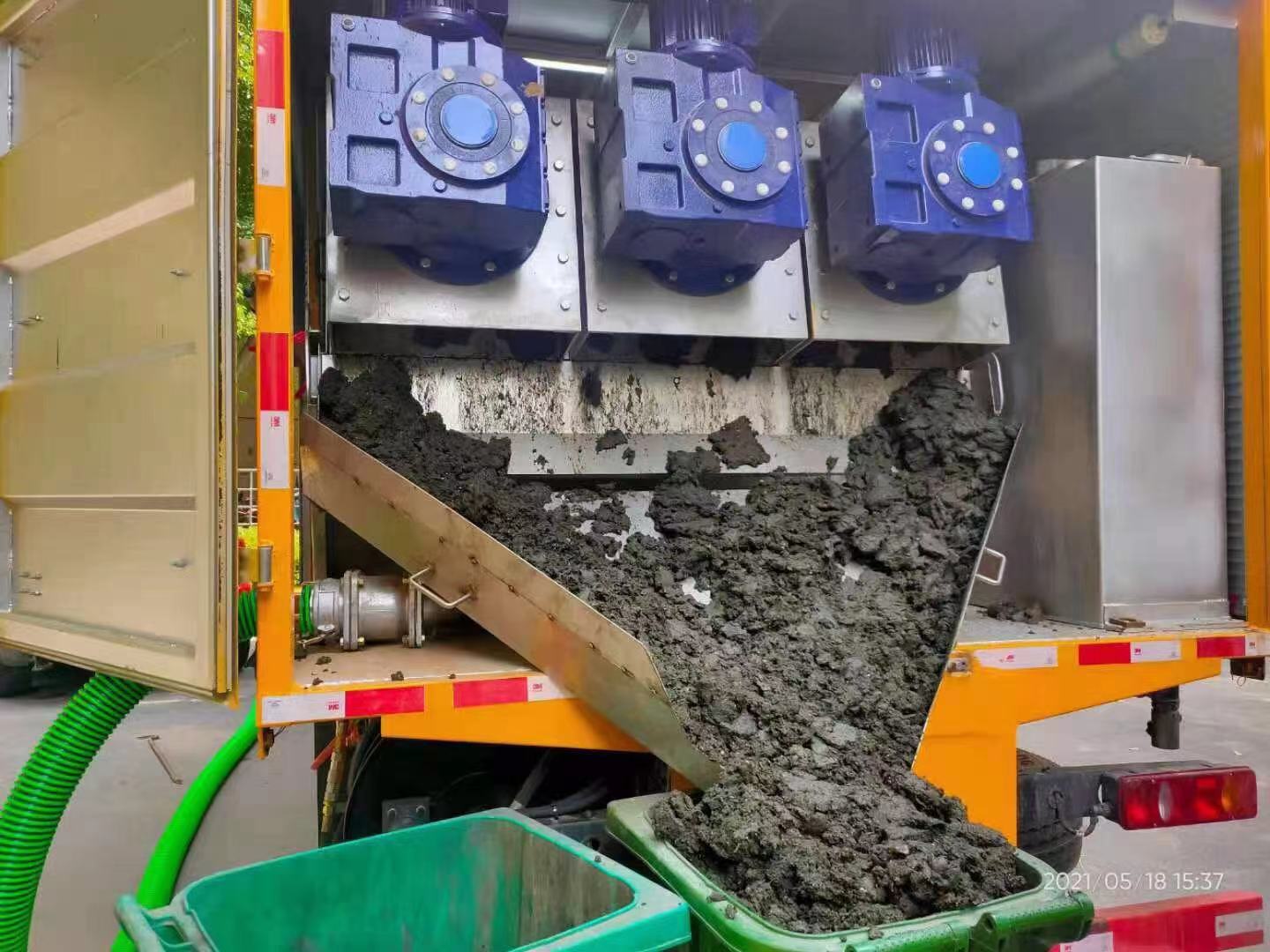 宝安化粪池清掏城市维护站-泥浆净化干湿分离处理